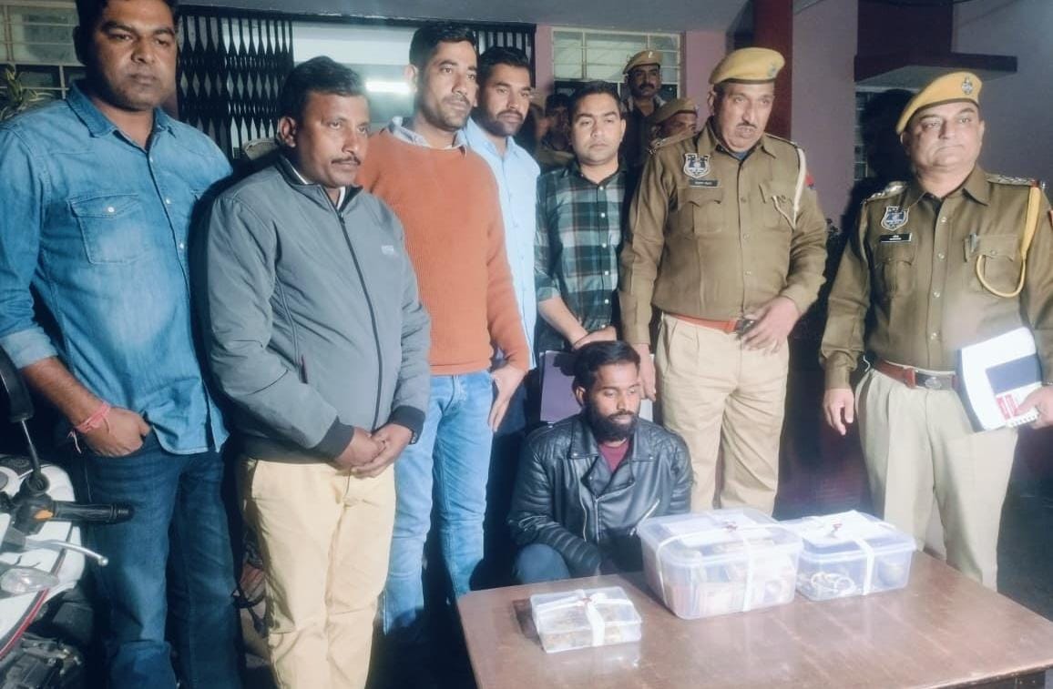 जेल से छूटा और लगा दी वारदाताें की झड़ी