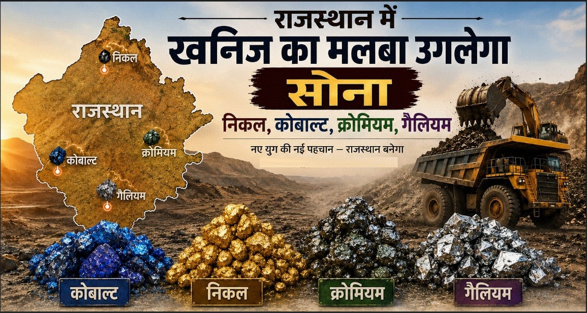 राजस्थान के खनन मलबे से होगी देश की प्रगति