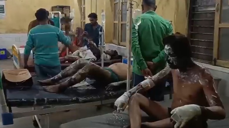 बंदूक की दुकान में लापरवाही से वेल्डिंग करते समय धमाकों से दहला रतलाम