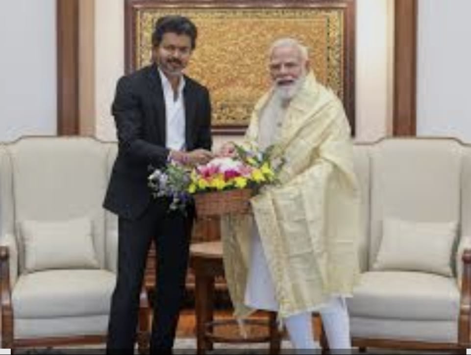 प्रधानमंत्री मोदी से मिले तमिलनाडु के CM विजय