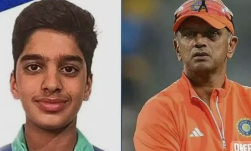 राहुल द्रविड़ का बेटा टीम इंडिया U-19 में सिलेक्ट