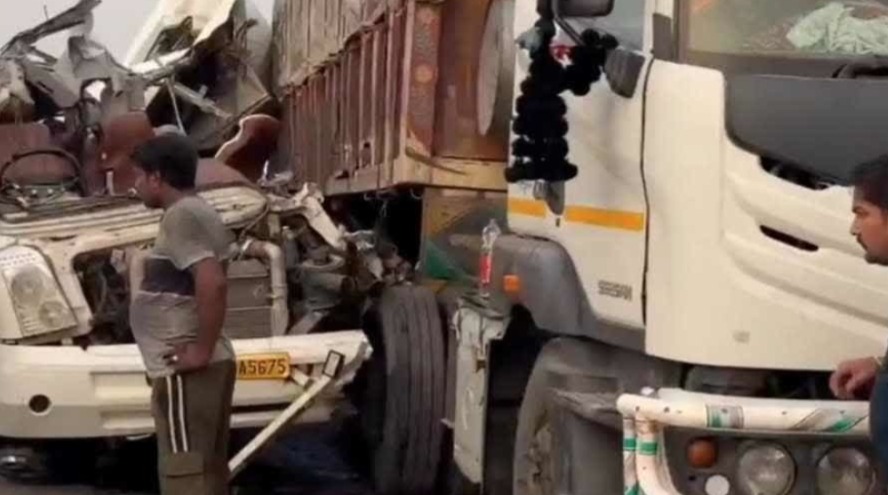 अमरनाथ यात्रा पर जा रहे राजस्थान के तीर्थयात्रियों का वाहन ट्रक से टकराया, 4 की मौत