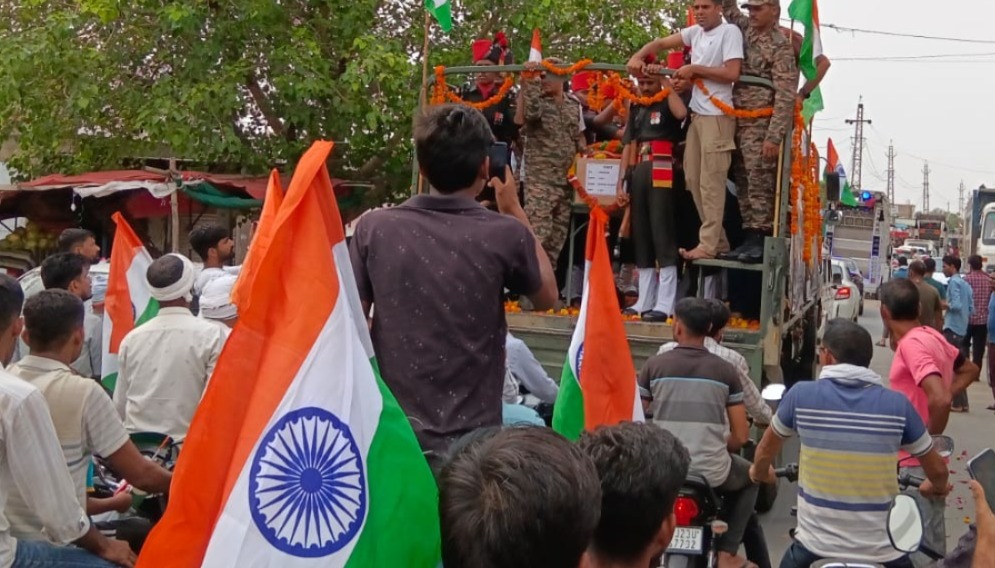 अमरनाथ यात्रा ड्यूटी के दौरान शहीद हुए राजस्थान के लांस हवलदार सुरेश गेनन