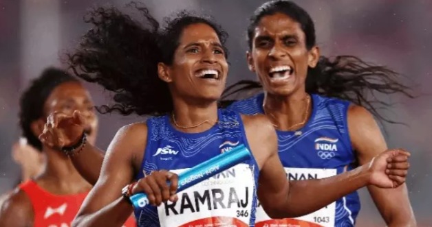 महिला 4x400 मीटर रिले में भारत का गोल्डन रन