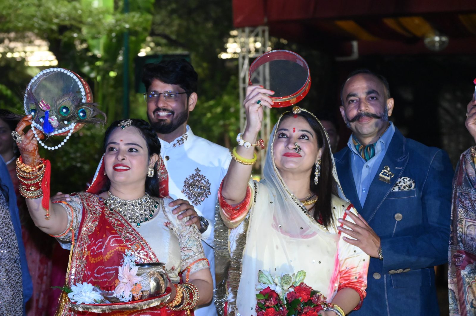 जयपुर में भव्यता और परंपरा के साथ ‘चाँद का दीदार, प्यार का इज़हार’